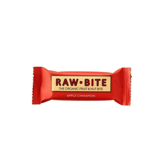 Barra de Maçã e Canela Raw-Bite Biológica 50 g