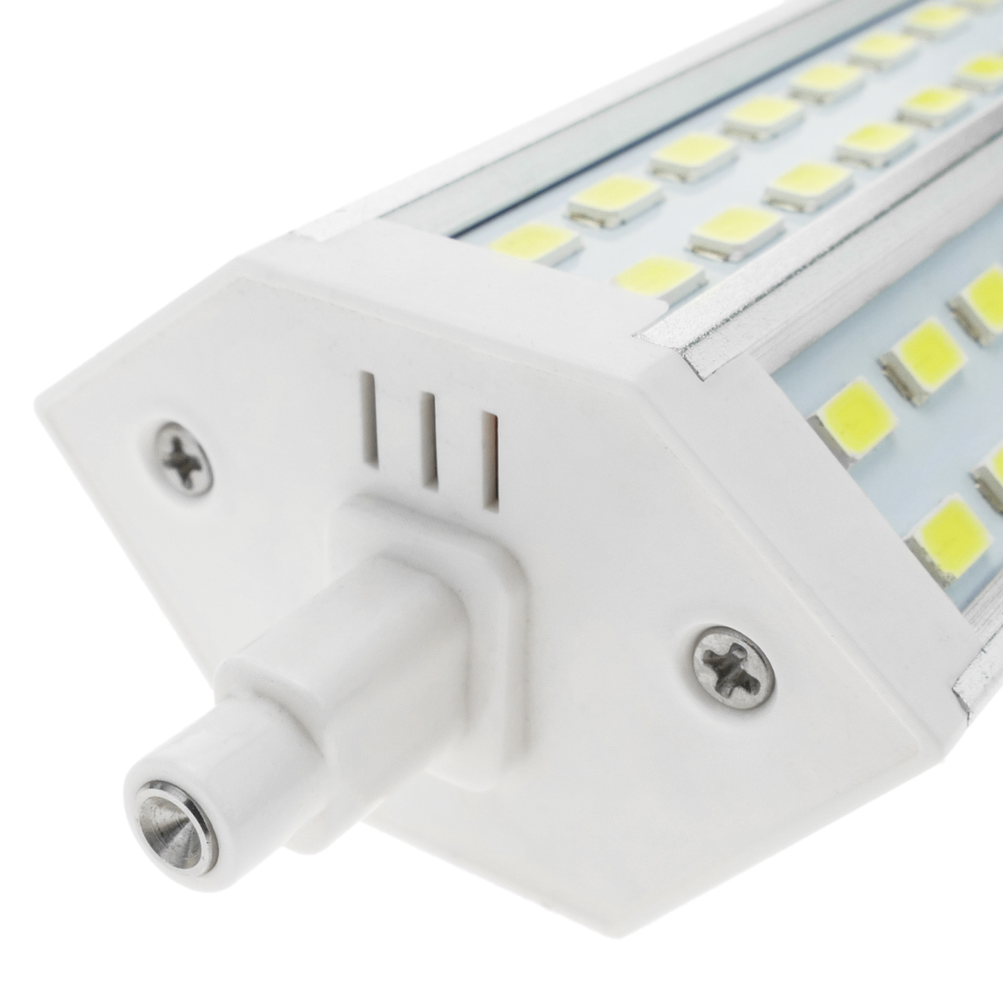 Lámpara Tubo Led R7s 85-265vac 10w 118mm Blanco Día Frío Bombilla_1