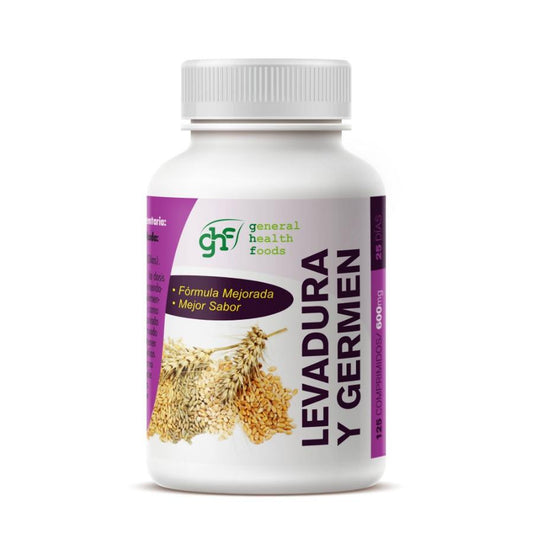 Levedura + Germe 600 mg 125 Comprimidos GHF