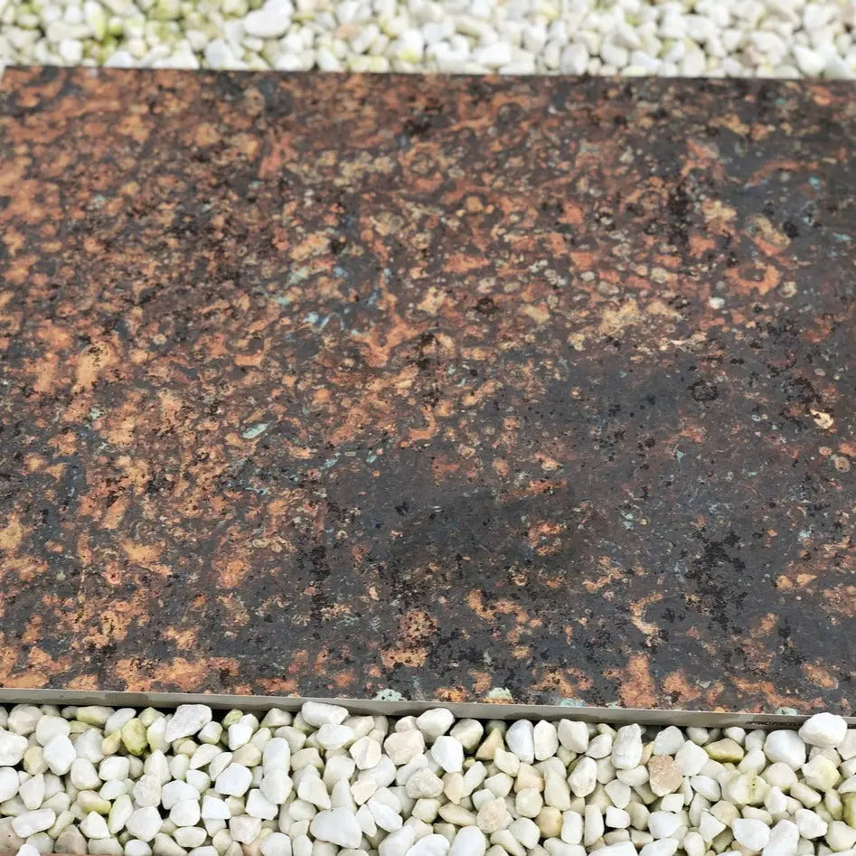 Losa Acero Corten / Palet (36 Unidades) / 100x50x2 Cm / Óxido Negro_4