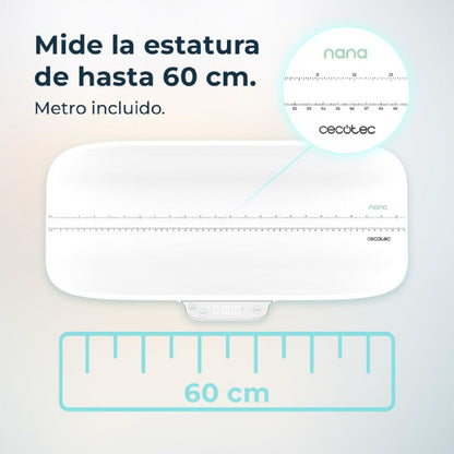 Cecotec Báscula Para Bebé Nana Babycare Smartweight_4