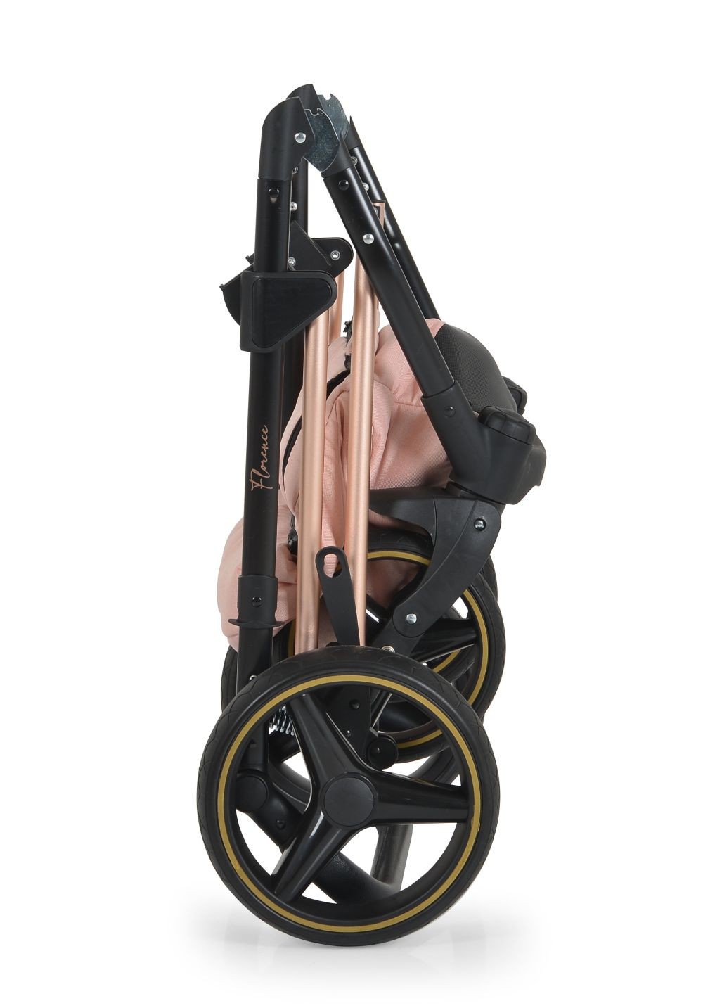 Carrito De Bebé Trio Florence Pink_4