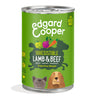 Ração húmida para cães Edgard & Cooper Cordeiro e Carne de Vaca 400g