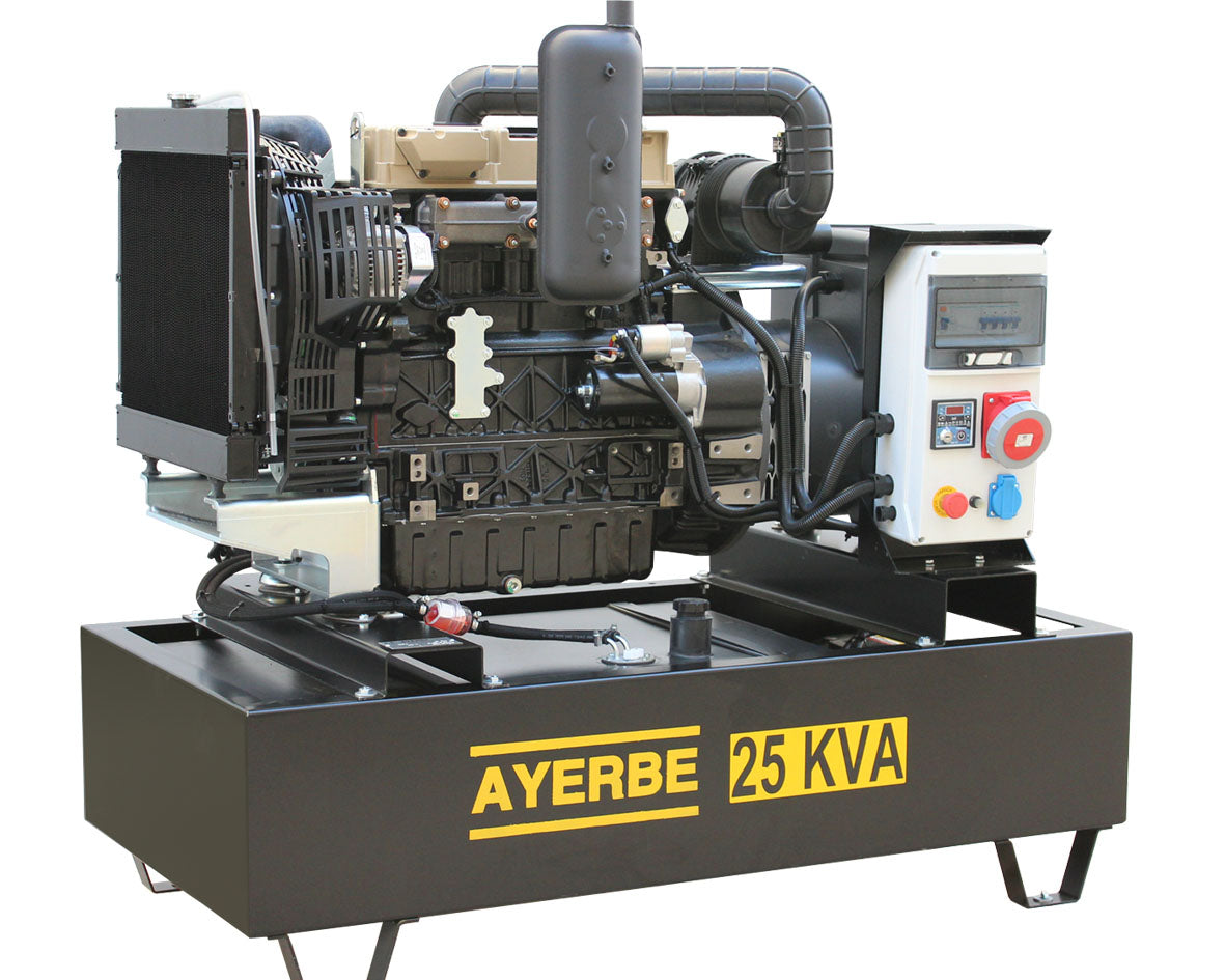 Ayerbe - 5419120 - Grupo Electrógeno Ay - 1500 - 30 Trifásico Lombardini Agua Estándar_0