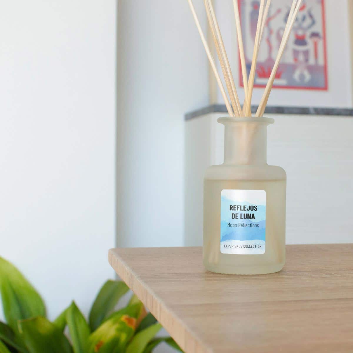 Ambientador Mikado Reflejos De Luna Experience 100 ml | Aroma Floral y Elegante | Fragancia Duradera Con Varillas_1