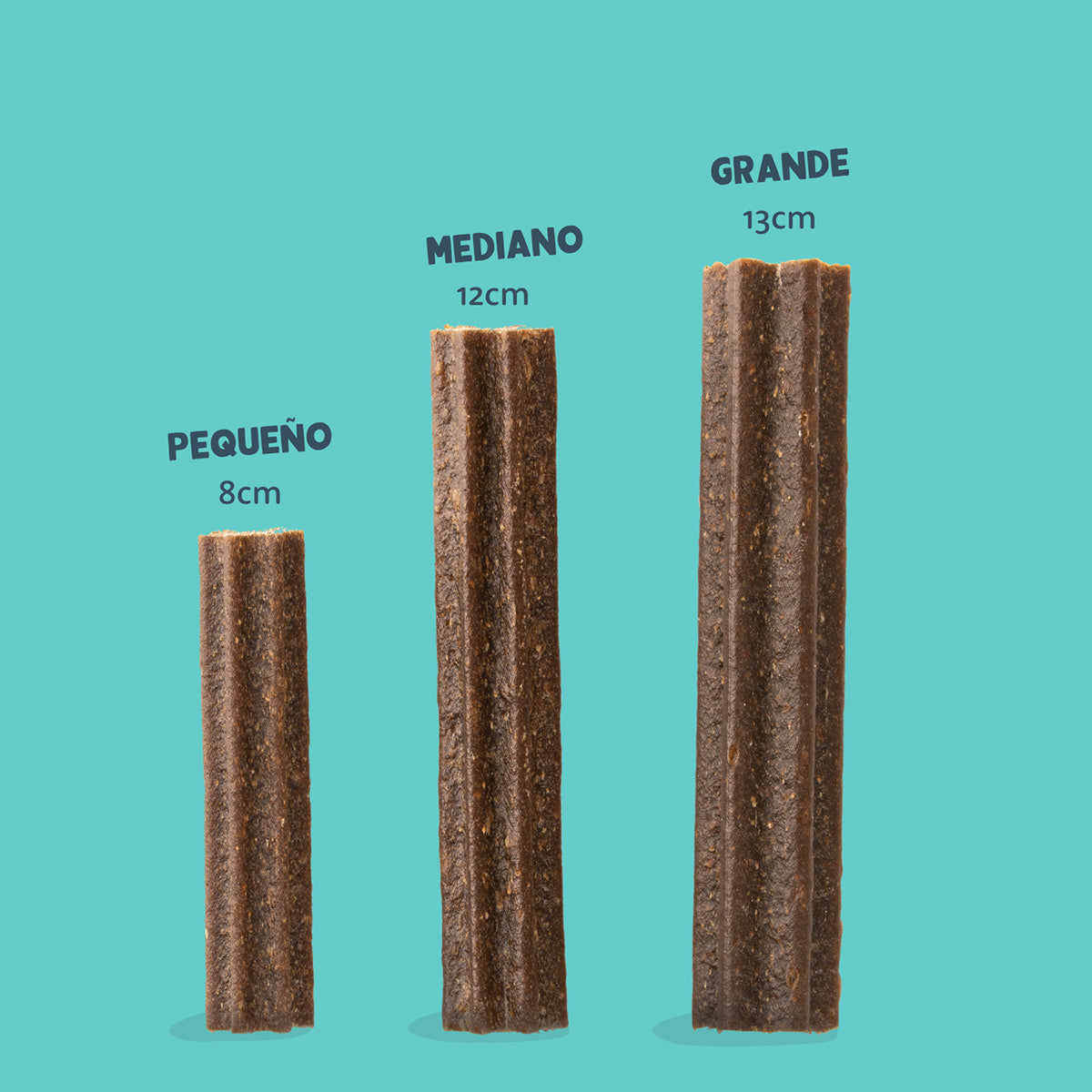 Doggy Dental para cães médios Menta e Morango Edgard Cooper 7 unidades