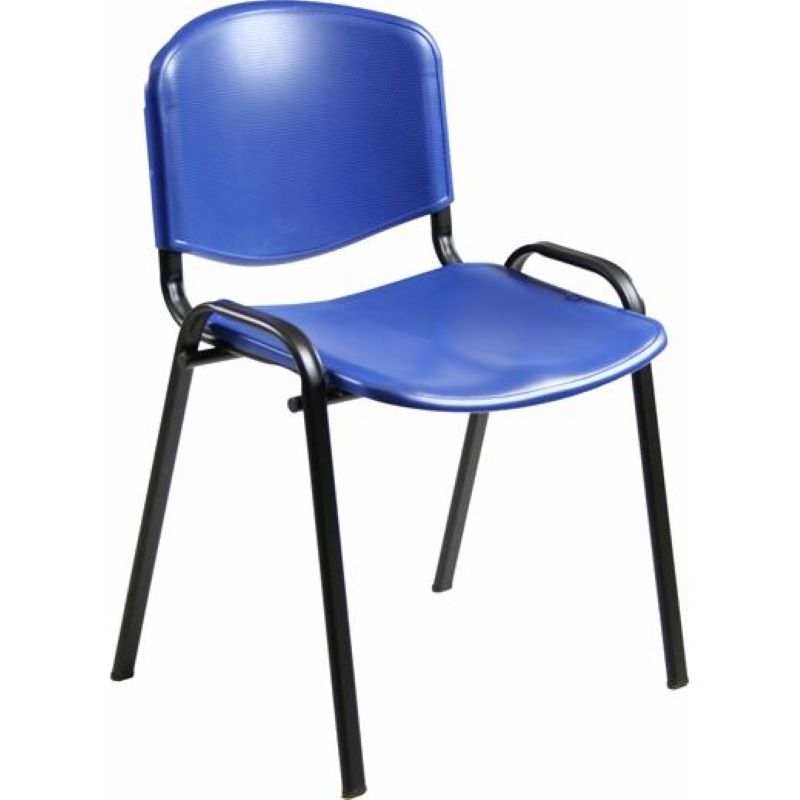 Pack  4 Sillas Unisit Confidente Dado Plástico Azul_0