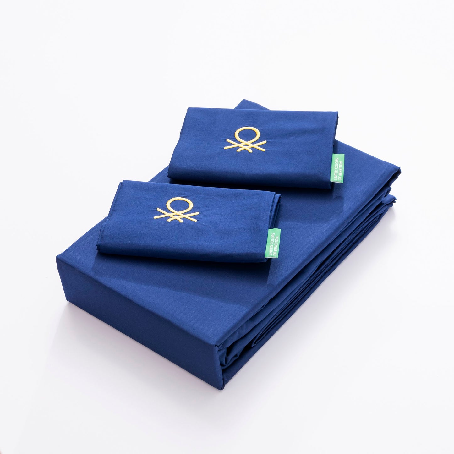 Set 4pzs Sabana King: Sabana Plana (270x280cm C/ Dobladillo Simple 5cm) + Sabana Bajera (200x200+40cm Flap) + 2 Funda De Almohada (50x85cm) 100% Algo_1