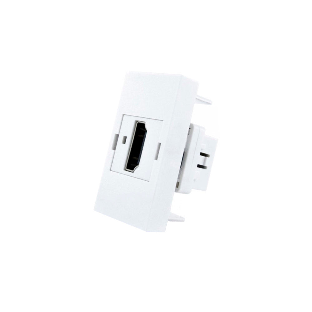 Conector Hdmi Blanco Para Mecanismo De Empotrar_0
