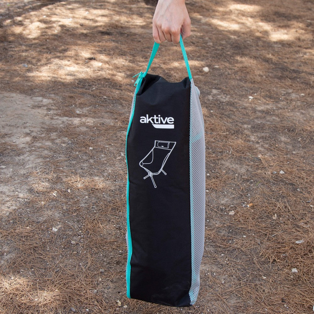 Aktive Silla Plegable Camping Ultracompacta C/cojín_1
