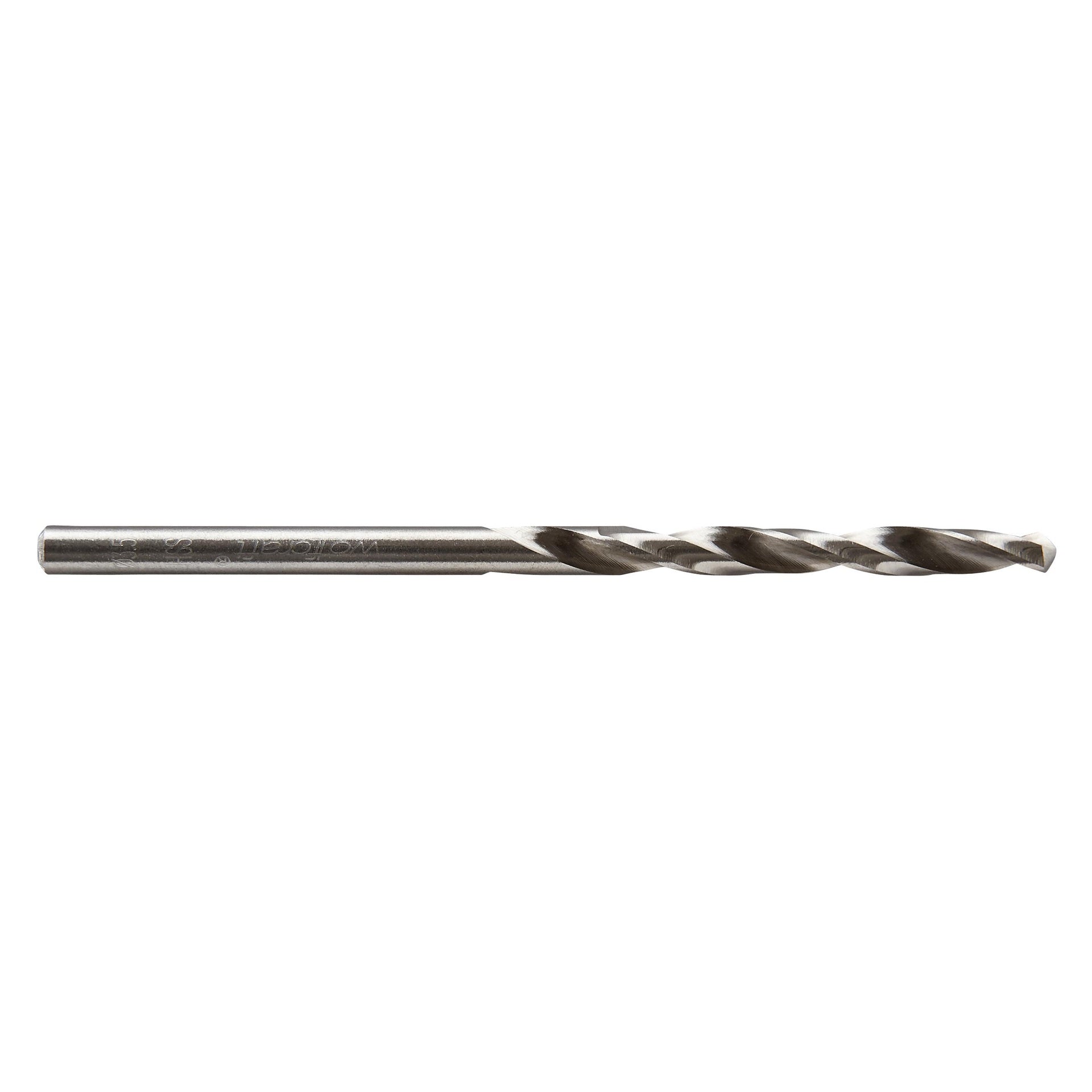 Brocas espirales HSS rectificadas con vástago redondo para metal Wolfcraft Ø 4,0 mm