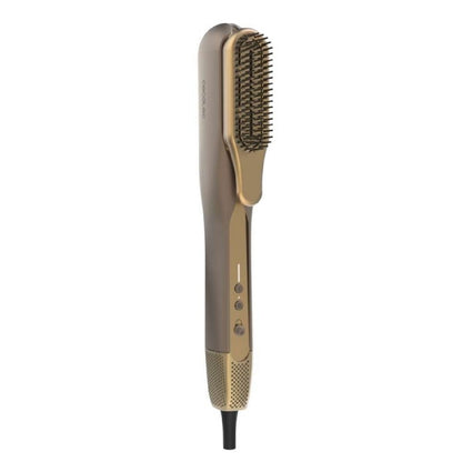 Cecotec Plancha De Pelo Con Aire Airlisse 2in1 Forcedry Champagne. 1000w, Flujo De Aire 19,7m/s, 2 Cabezales Imantados_3