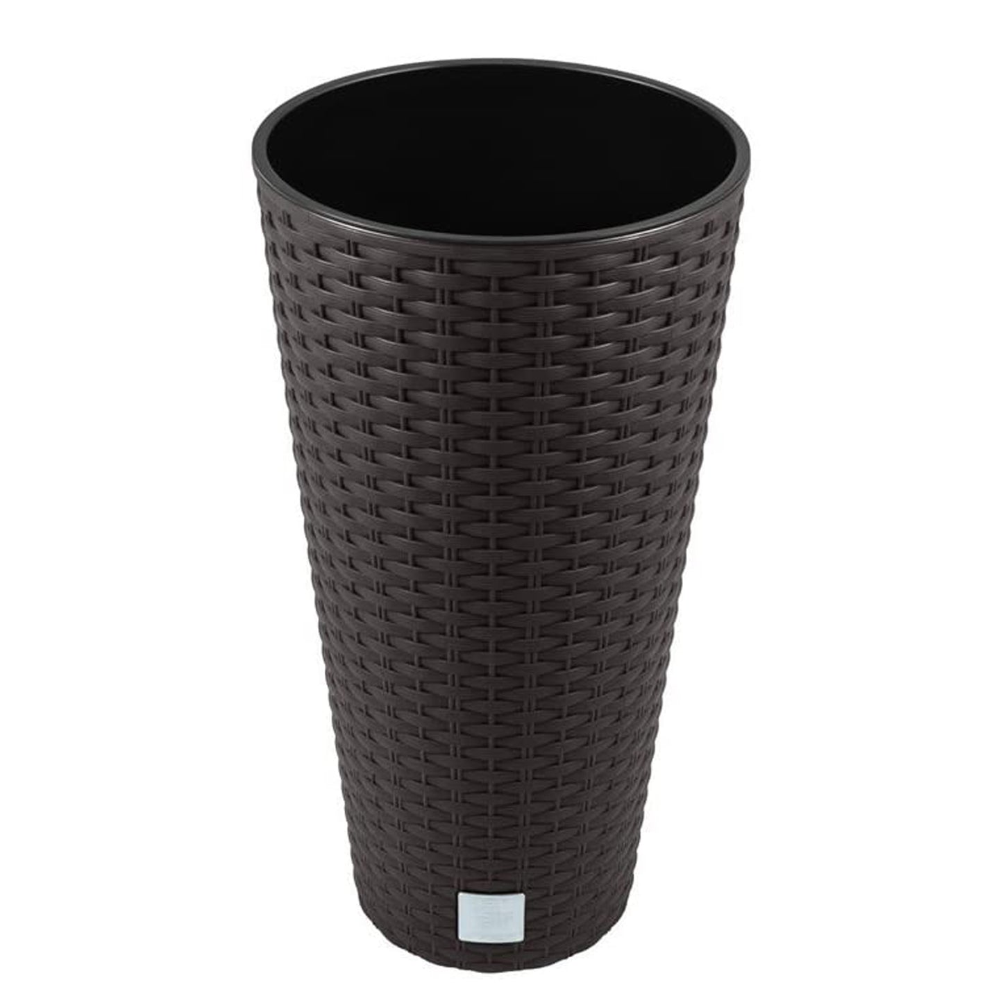 Maceta Rato De 64 Litros Con Inserto 40 X 40 X 76,3 Cm En Color Ocre Oscuro