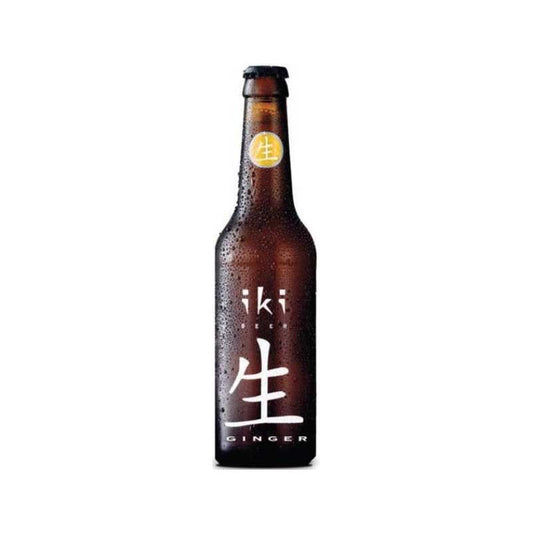 Cerveja de chá verde e gengibre biológico Iki Beer 330 ml