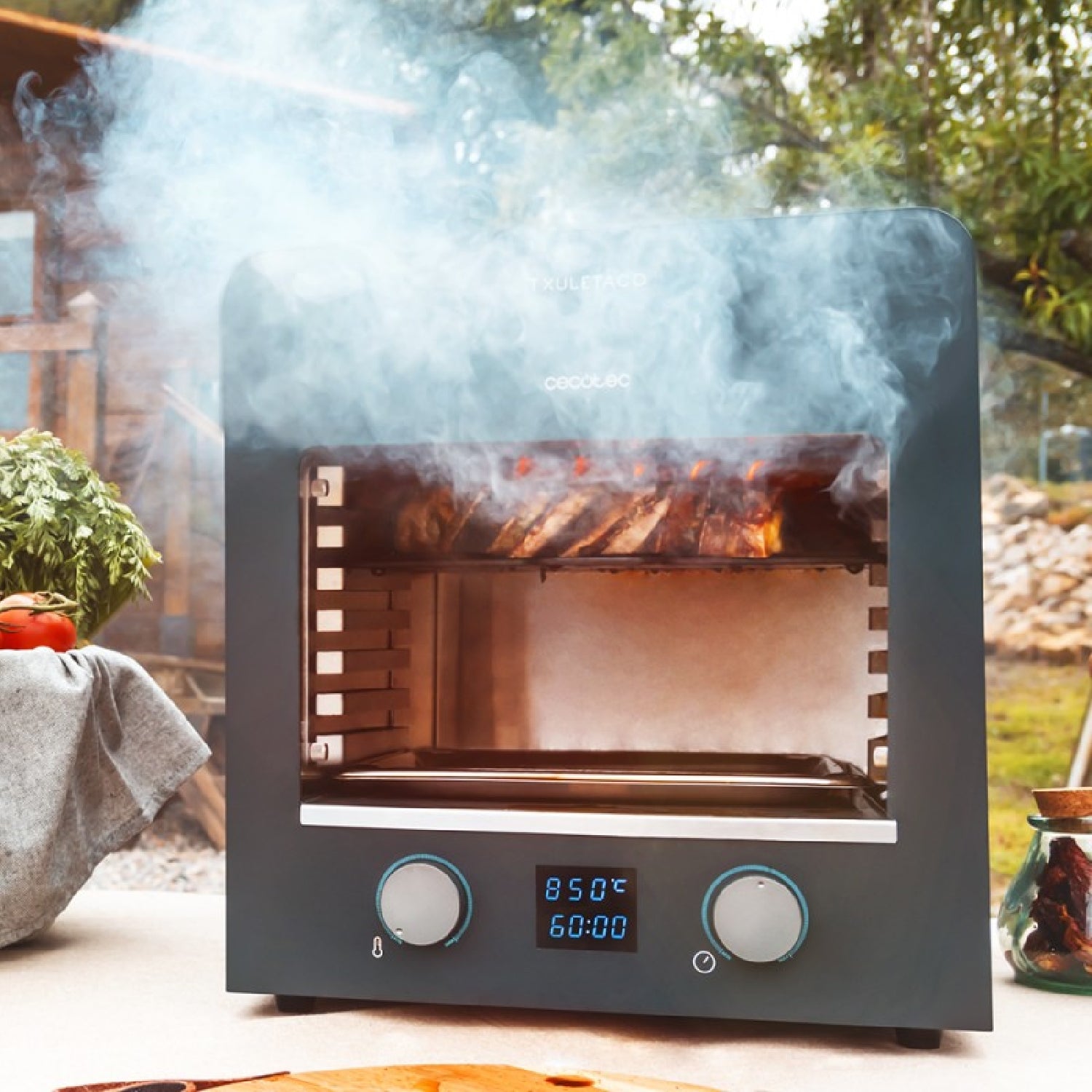 Cecotec Barbacoa Eléctrica Grill De Alta Temperatura Txuletaco 8000 Inferno_1