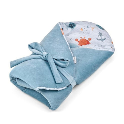 Saco Capazo Bebé Velour Sea World_1