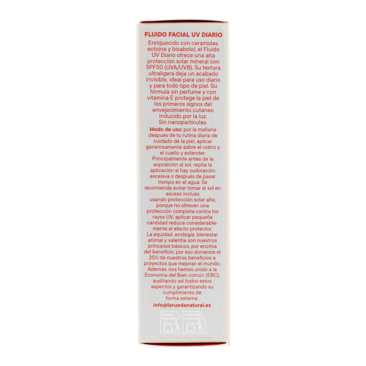 Fluido Facial Uso Diário UV FPS50 I+M 30 ml