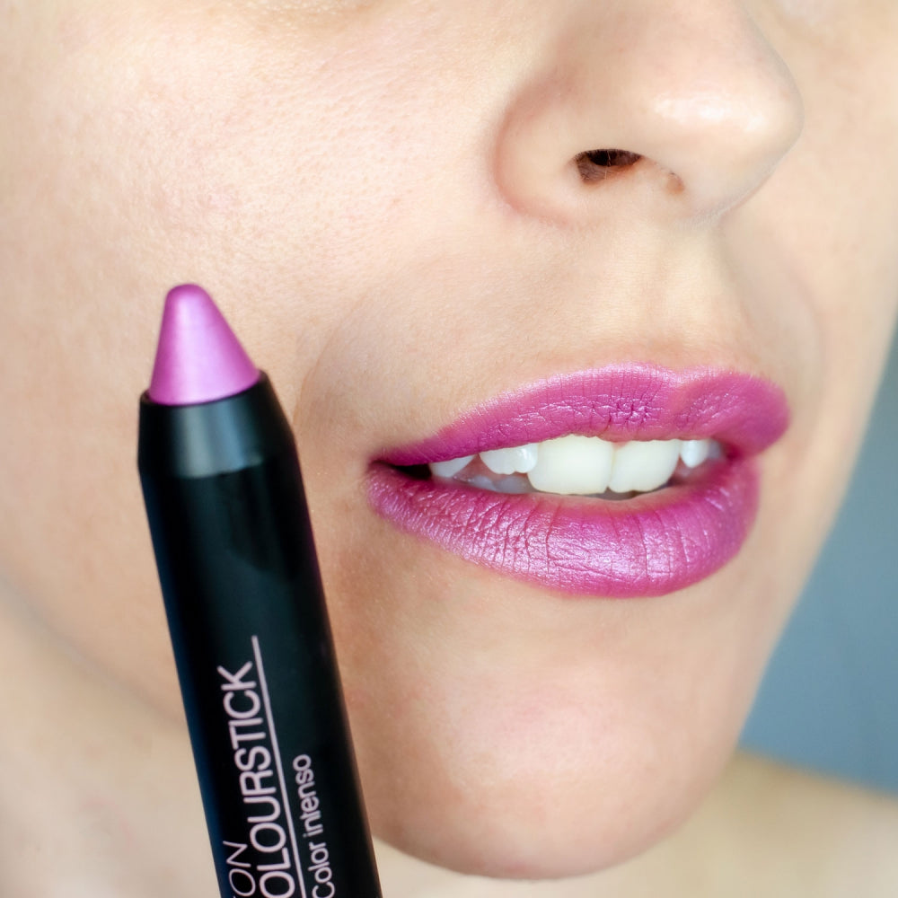 Pintalabios Morado Basic Colourfun 4g Camaleon Cosmetics_2