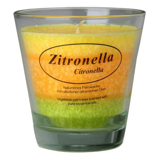 Vela vegetal perfumada com óleo essencial de citronela, La Rueda Natural