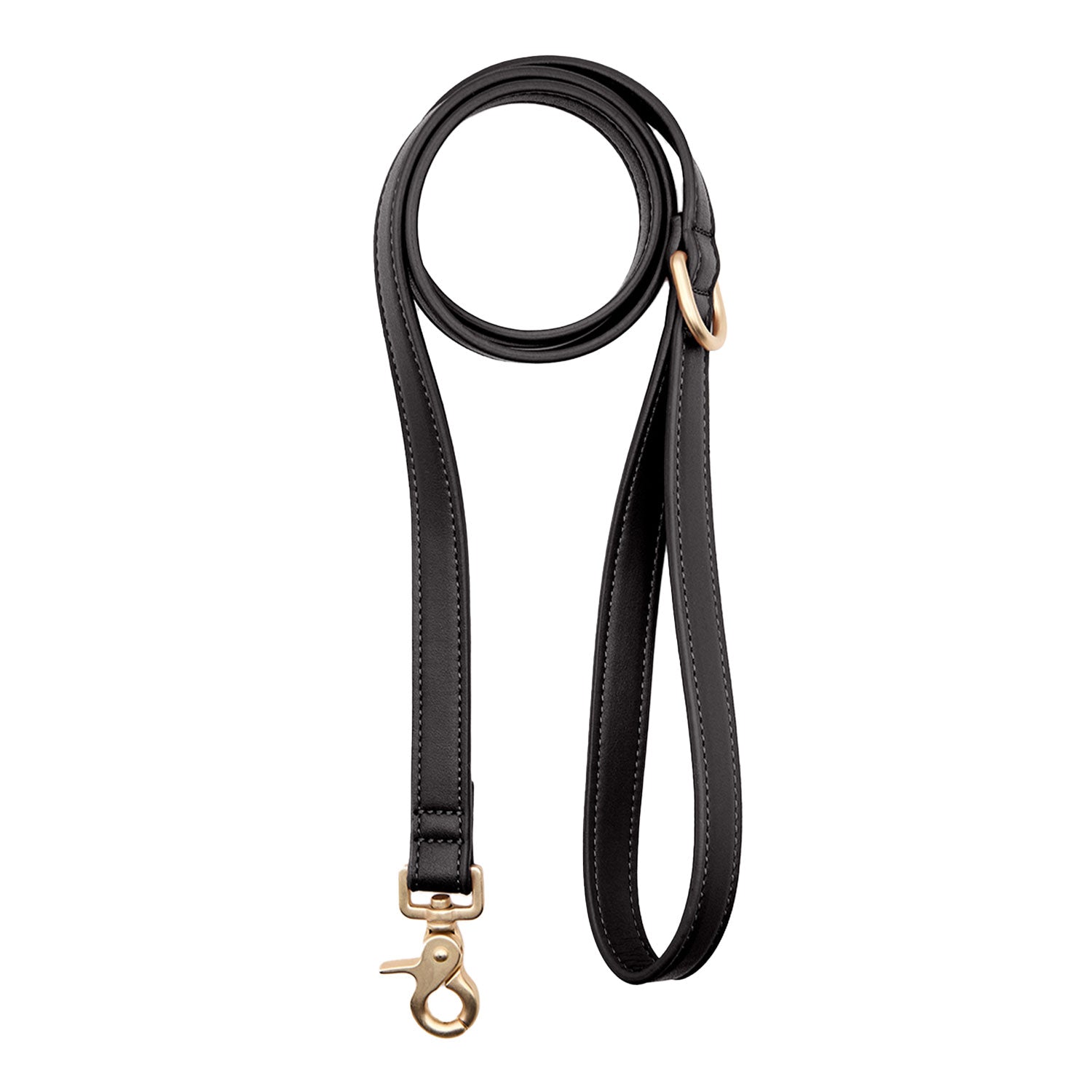 Cafide Correa Multiposición De Cuero Vegano Negro. Modelo Jala._0