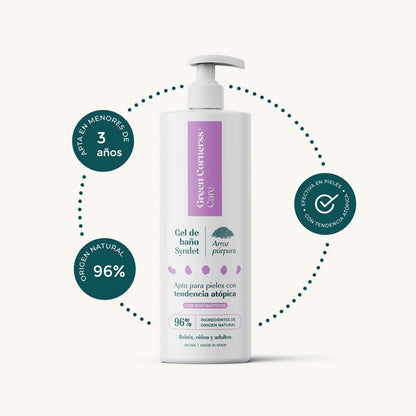 Gel de Banho de Arroz Roxo Green Corners Care 400 ml