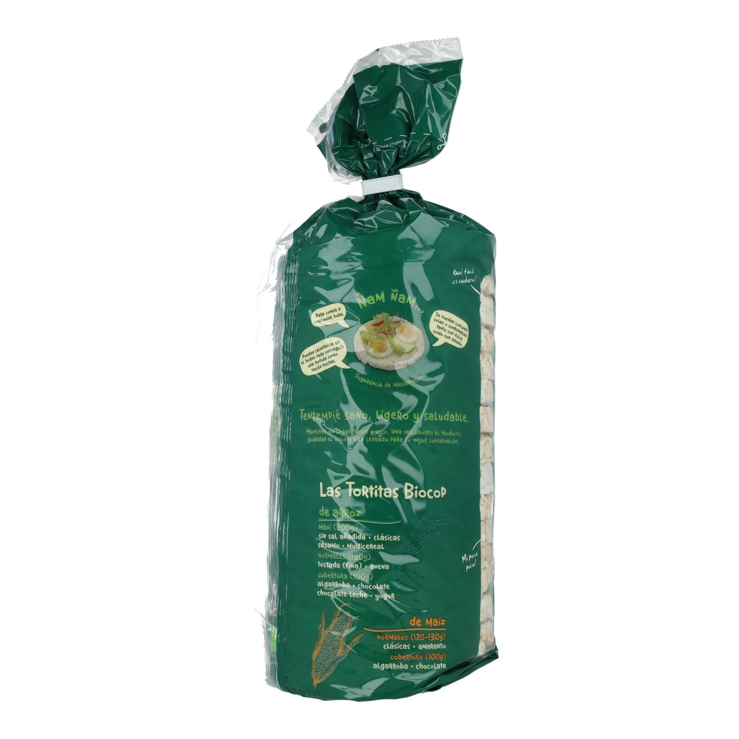 Pack 2x Tortitas de Arroz Clásicas Biocop 200 g