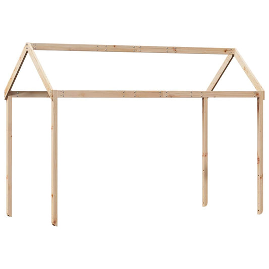 Techo De Cama Infantil Madera Maciza Pino 207x95,5x159 Cm_0