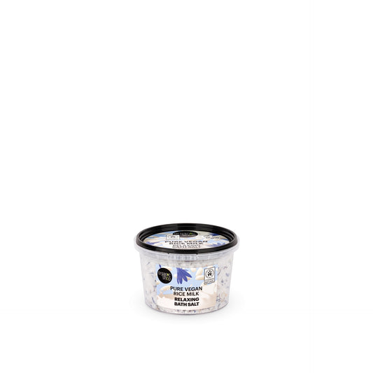 Sal de banho relaxante com leite de arroz vegan, Organic Shop 300 g