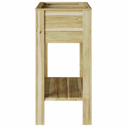 Macetero Alto Marrón 85,5 X 46,5 X 96 Cm_5