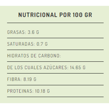Muesli de frutas biológicas 500 gr Granero