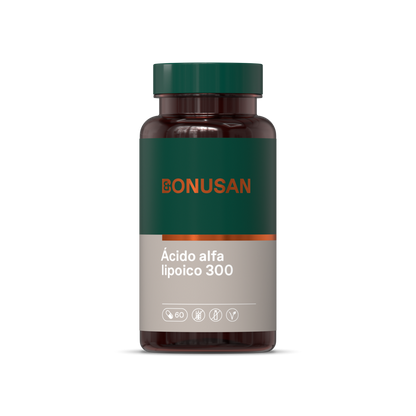 Ácido Alfa Lipóico Bonusan 300mg 60 cápsulas