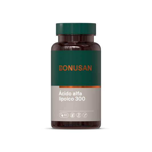 Ácido Alfa Lipóico Bonusan 300mg 60 cápsulas
