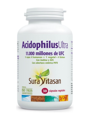 Acidophilus Ultra, Sura Vitasan, 30 cápsulas