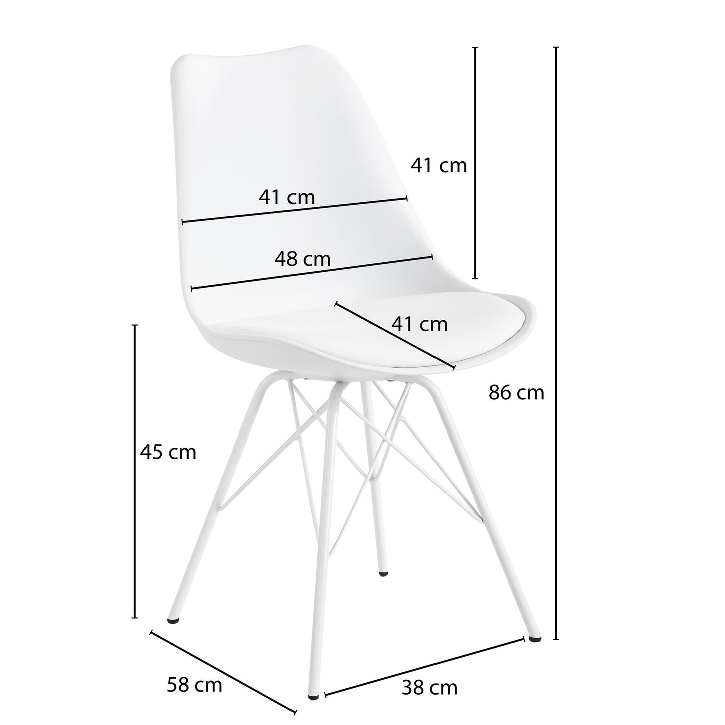 Silla De Comedor Robusta Y Duradera, Modelo Wl6.182_3