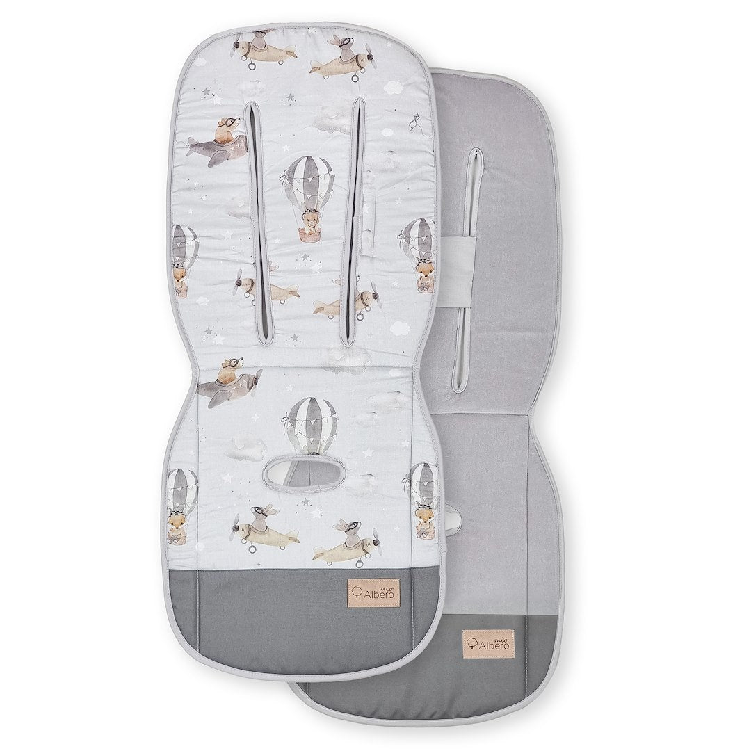 Cotton Color Colchoneta Reversible Silla De Paseo Lux Universal Cotton Albero Mio | Más Confort, Menos Suciedad, Mejor_0