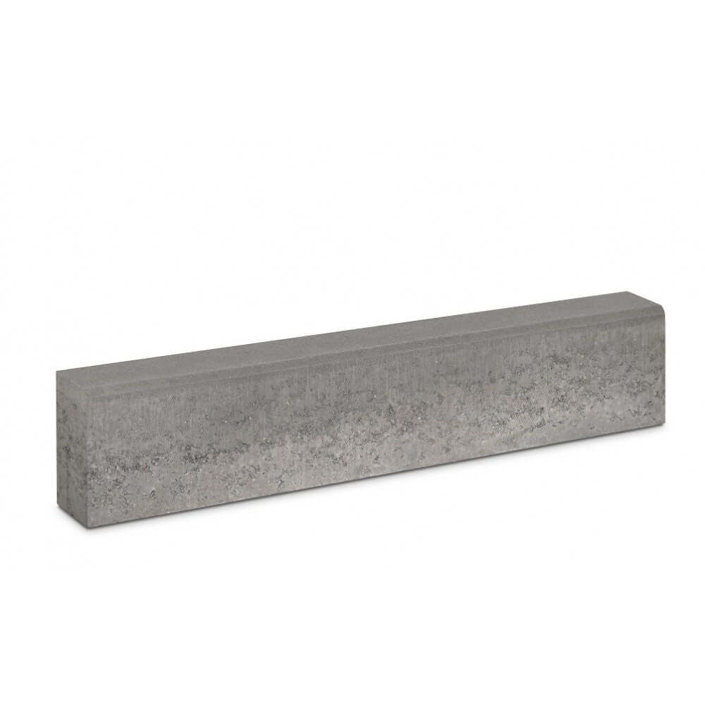 Bordillo Hormigón Gris 100x20x10 Cm. / Palet 20 Unidades / 100x20x10 Cm. / Arista Chaflán_0