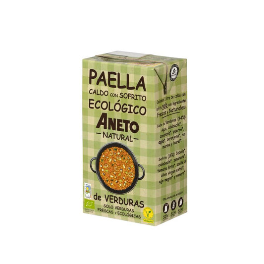 Caldo de Paella Aneto Biológico 1L