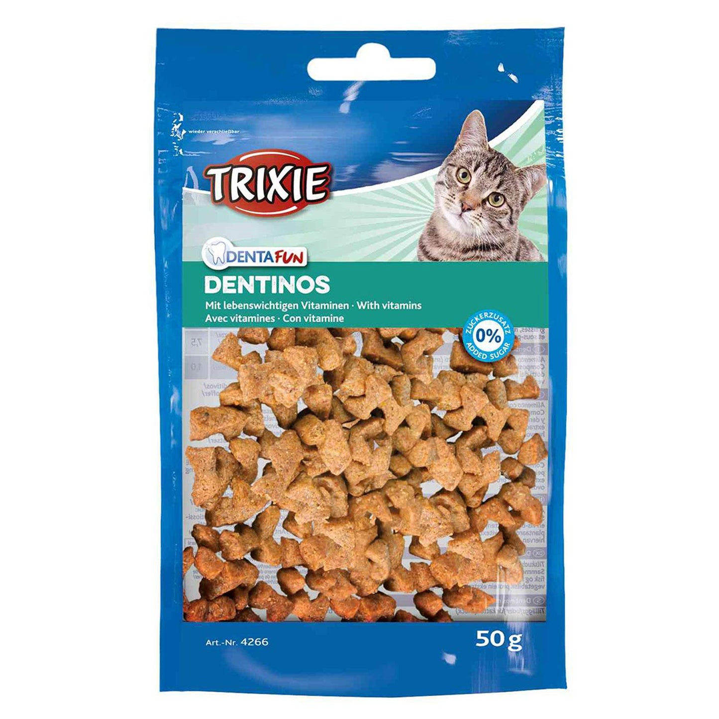 Trixie Dentinos Denta Fun 50 g Petisco para gatos