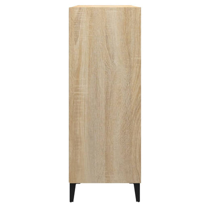 Aparador De Madera Contrachapada Roble Sonoma 69,5x32,5x90 Cm / Vetonek_1