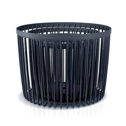 Cesta De Jardín Soporte - Mesa Auxiliar Decorativa Clubo , Dimensiones (mm) 590x590x455, Color Antracita