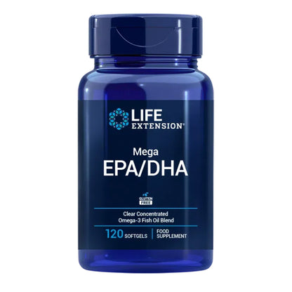 Mega EPA/DHA, Life Extension 120 cápsulas gelatinosas