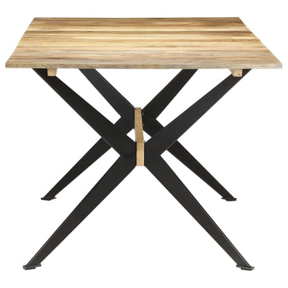 Mesa De Comedor De Madera Maciza De Mango 180x90x76 Cm_1