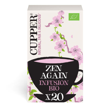 Infusão Feel Zen Bio Cupper 20 saquetas 