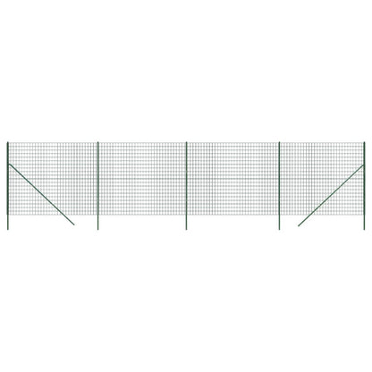 Cerca De Alambre De Acero Galvanizado Verde 2,2x10 M / Vetonek_2