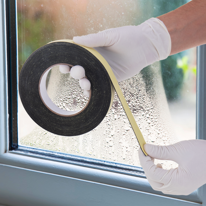 Tira De Sellado Autoadhesiva Multiusos De Espuma Para Puertas Y Ventanas 3x12x5000mm_1