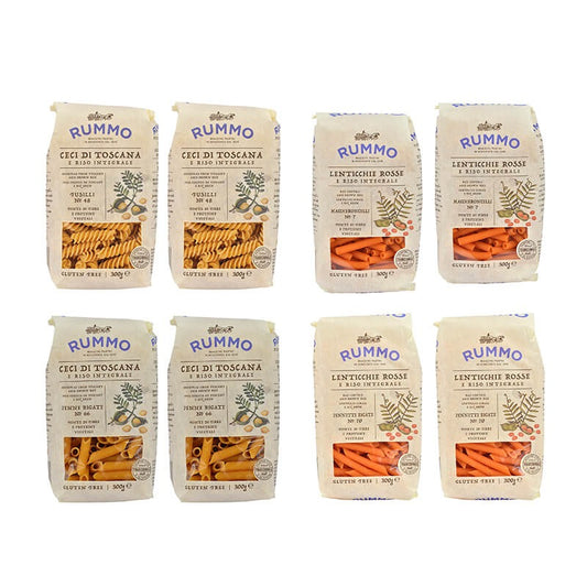 Pack Nº4 Selcción Pastas SIN Gluten Rummo 2.4kg