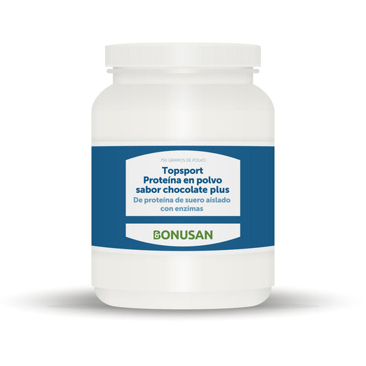 Bonusan de proteína em pó Topsport sabor chocolate