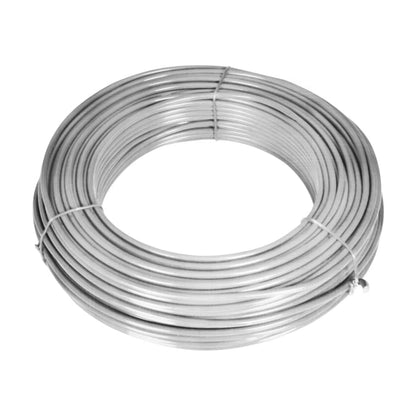Valla Tela Metálica Y Postes Acero Galvanizado Plateada 15x1 M / Vetonek_2