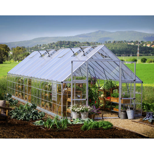 Estufa Balance Garden 964x304x257 cm Prata 