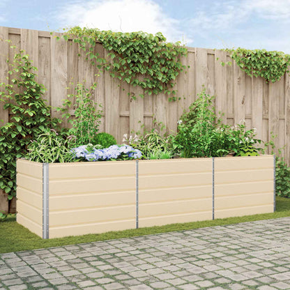 Jardinera Marfil 290 X 100 X 75 Cm Acero Galvanizado_1
